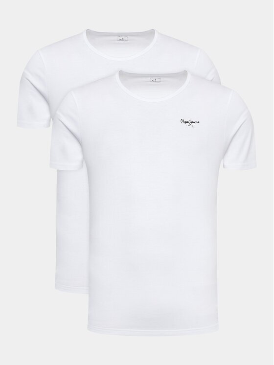 Pepe Jeans Set de tricouri﻿ Pepe Tshirt 2P PMU10976 Regular Fit