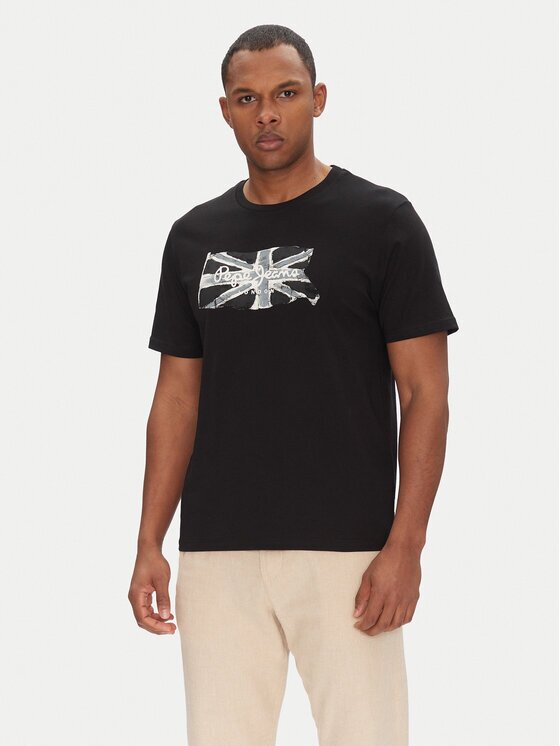 Pepe Jeans Tricou Flag PM509720 Regular Fit