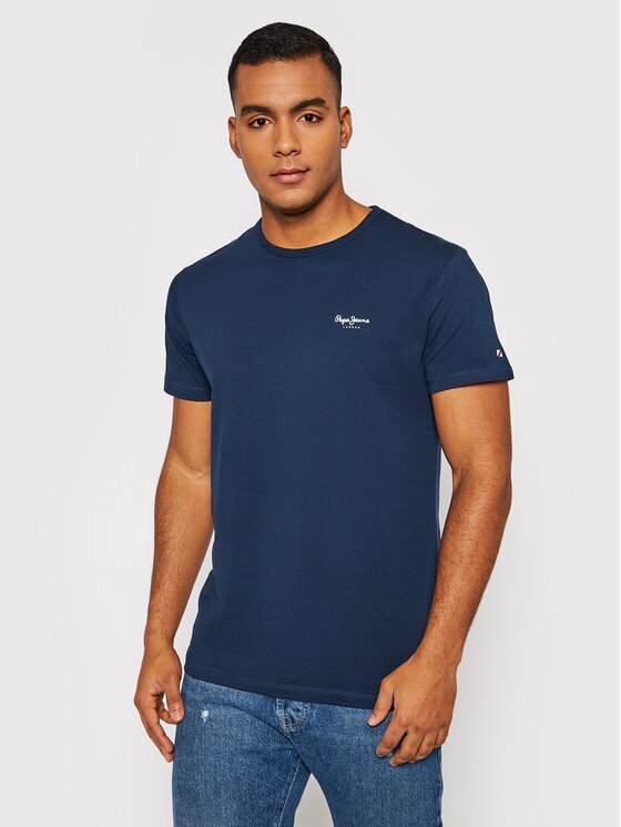 Pepe Jeans Tricou Original Basic 3 N PM508212 Slim Fit