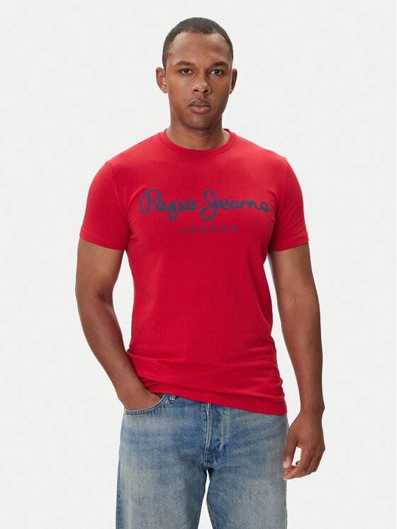 Pepe Jeans Tricou Original Stretch N PM5010132 Regular Fit