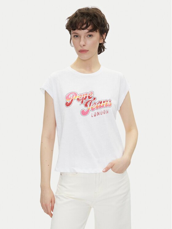 Pepe Jeans Tricou Rosalie PL506033 Regular Fit