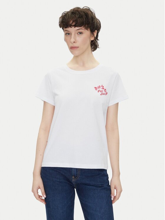 Pepe Jeans Tricou Rosey PL506070 Regular Fit