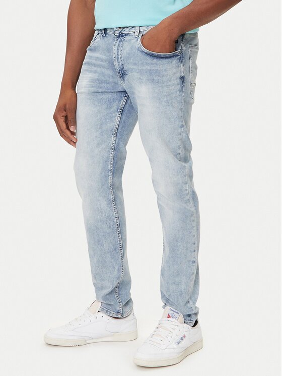 Petrol Industries Blugi Seaham Albastru Slim Fit