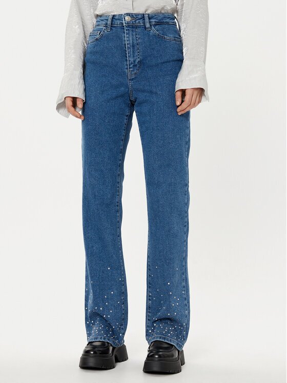 Pieces Blugi 17153496 Straight Fit