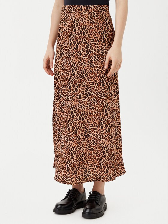 Pieces Fustă midi Franan 17116541 Regular Fit