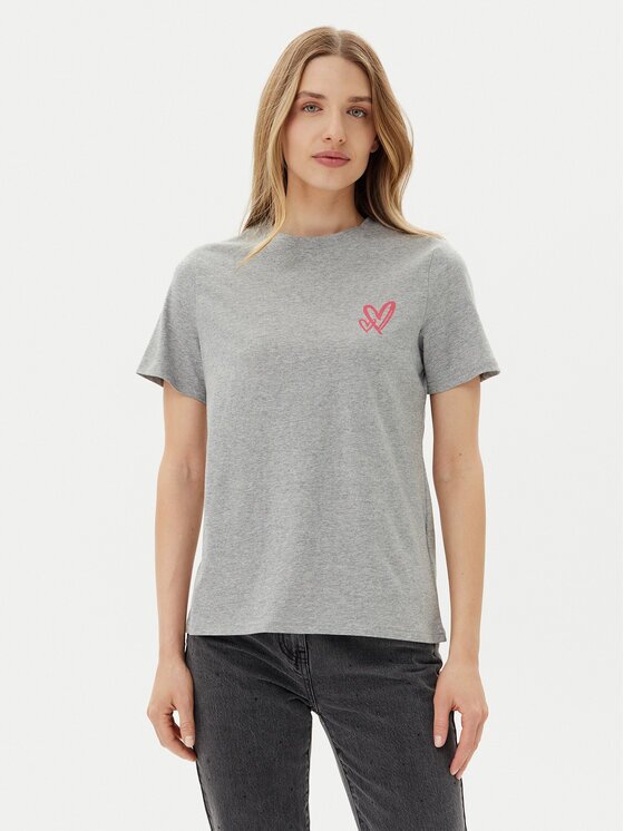 Pieces Tricou Maria 17155082 Relaxed Fit