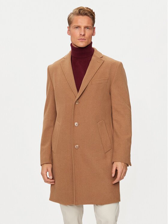 Pierre Cardin Palton de lână C4 83100.6130 Regular Fit
