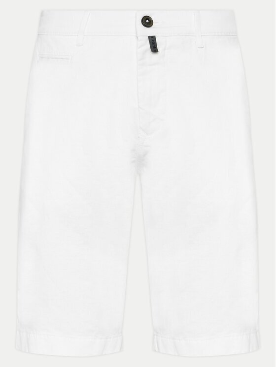 Pierre Cardin Pantalon scurți din material C3 34770/000/5002 Écru Regular Fit