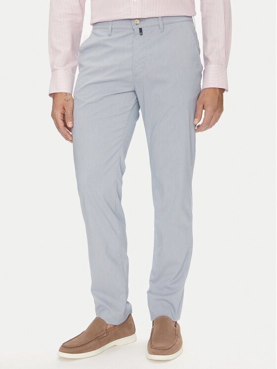 Pierre Cardin Pantaloni chino C3 33730.1058 Albastru celest Slim Fit