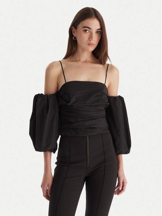 Pinko Bluză Taffeta 105552 Y3LE Regular Fit