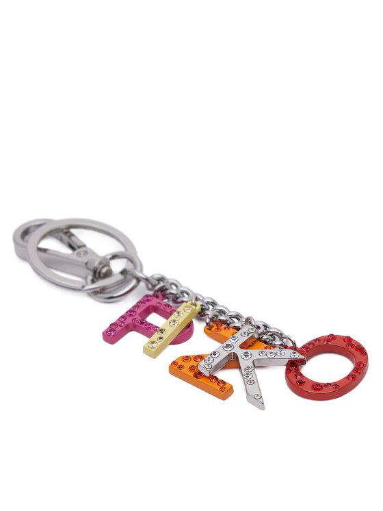 Pinko Breloc Letters Keychain WH1U Argintiu