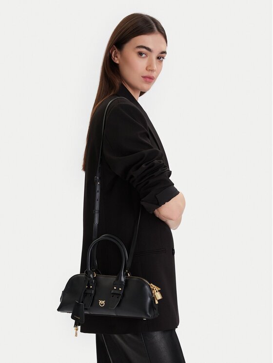 Pinko Geantă Bowling Bag Baguette AI 25-26 PLTT 105334 A0QO