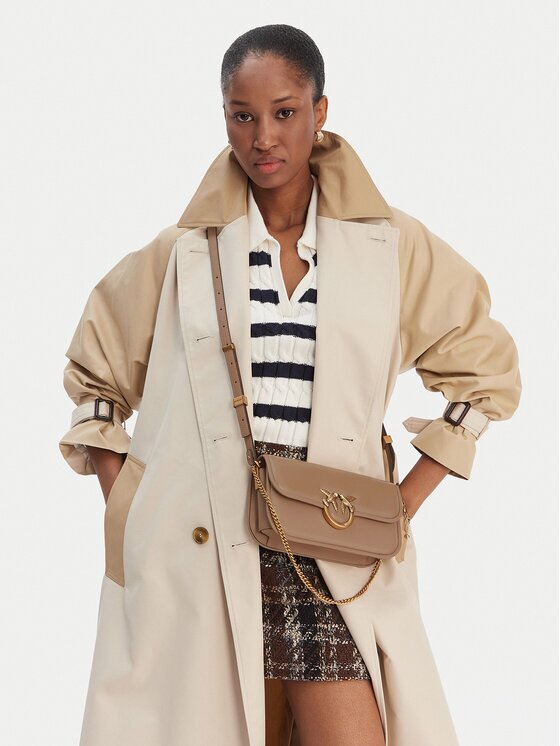 Pinko Geantă Love Box Baguette Al 25-26 PLTT 105083 A26L