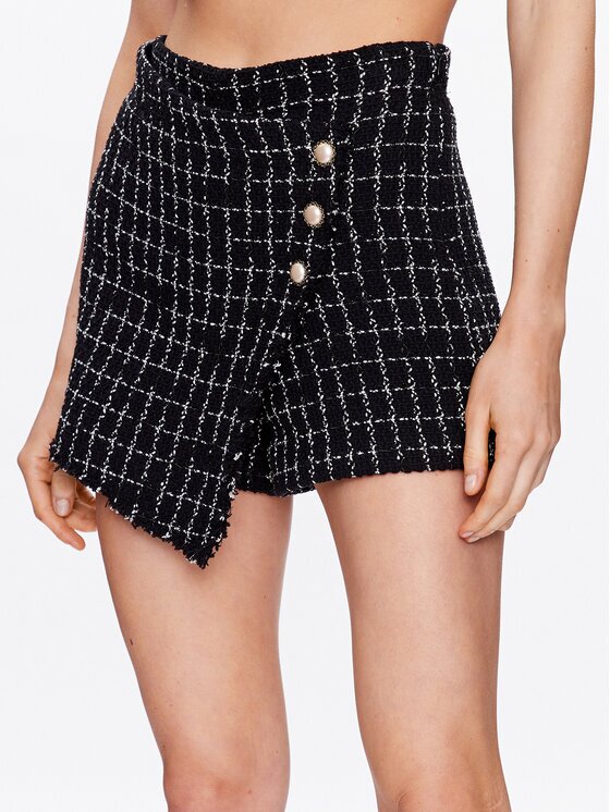 Pinko Pantalon scurți din material 100407 A0IO Regular Fit
