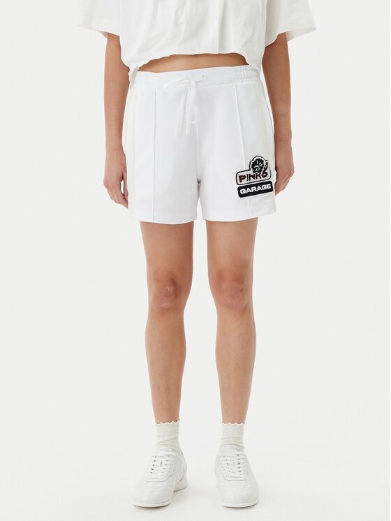 Pinko Pantaloni scurți sport Max Shorts Interlock Tecni 105271 A2MD Regular Fit