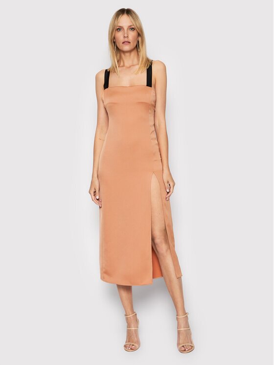 Pinko Rochie cocktail Macadamia 1N13K6 A04E Regular Fit