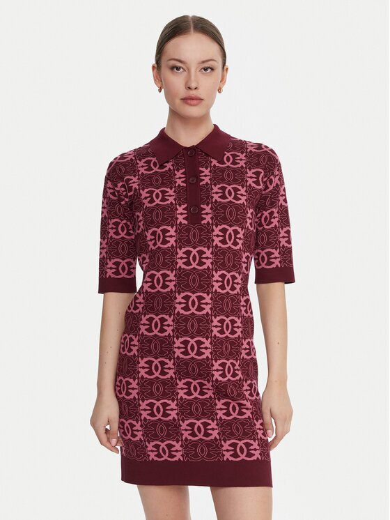 Pinko Rochie tricotată Nothing 106039 A2YD Regular Fit