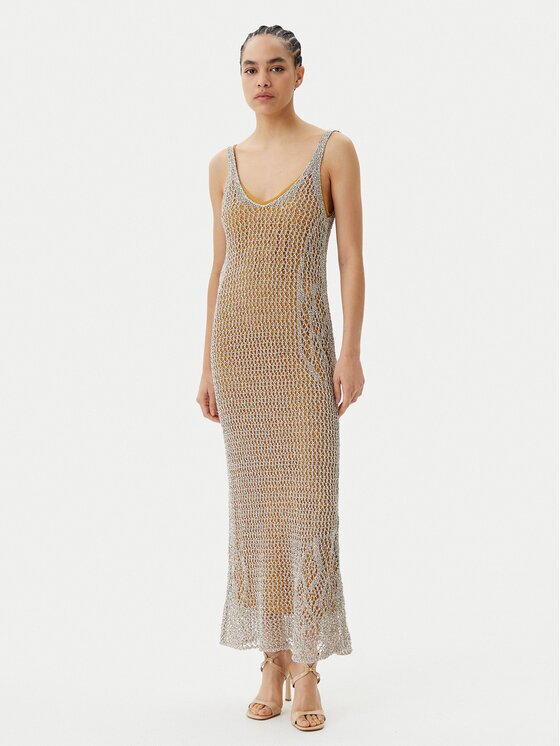 Pinko Rochie tricotată Viggiano Abito 104889 A2FB Slim Fit