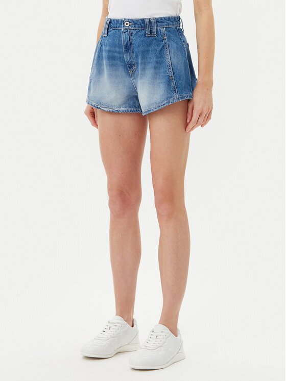 Please Pantaloni scurți de blugi D0KDEH0W7S Regular Fit