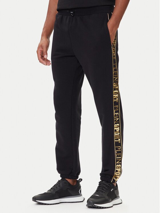 Plein Sport Pantaloni trening PAEC MJT2602 STE003N Regular Fit