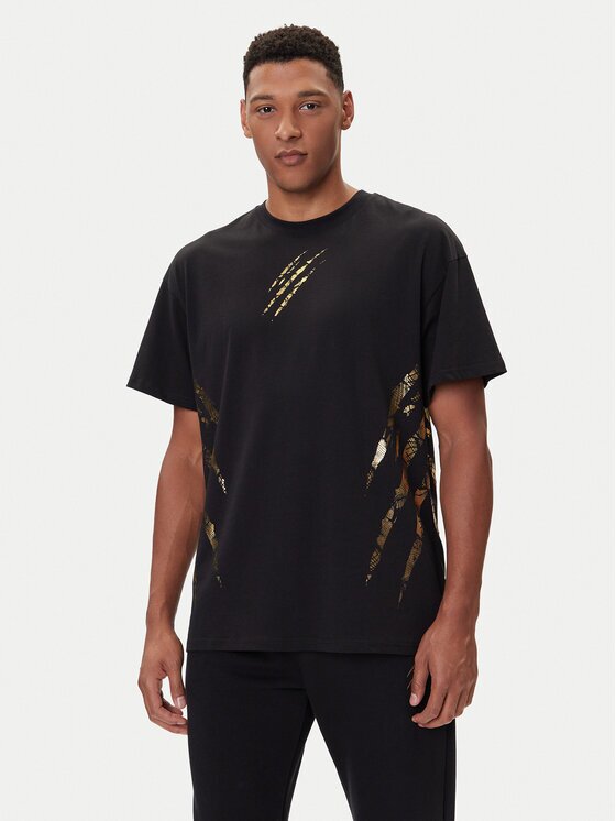 Plein Sport Tricou FAEC MTK8358 STE001N Loose Fit