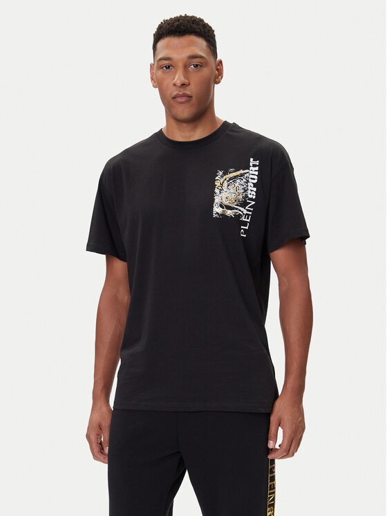 Plein Sport Tricou FAEC MTK8368 STE001N Loose Fit