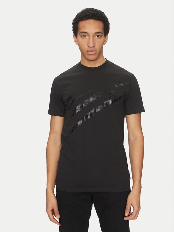 Plein Sport Tricou SAEC MTK8008 STE001N Regular Fit