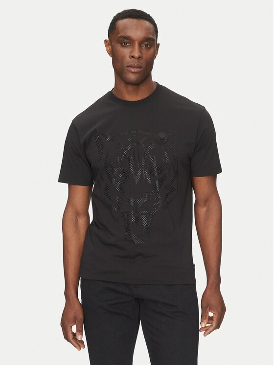 Plein Sport Tricou SAEC MTK8009 STE001N Regular Fit