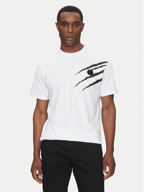 Plein Sport Tricou SAEC MTK8019 STE001N Regular Fit