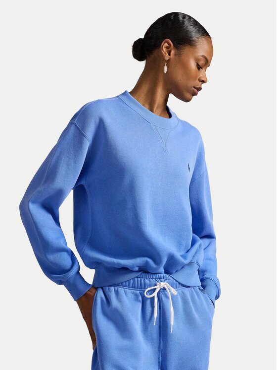 Polo Ralph Lauren Bluză 211971697503 Albastru celest Relaxed Fit