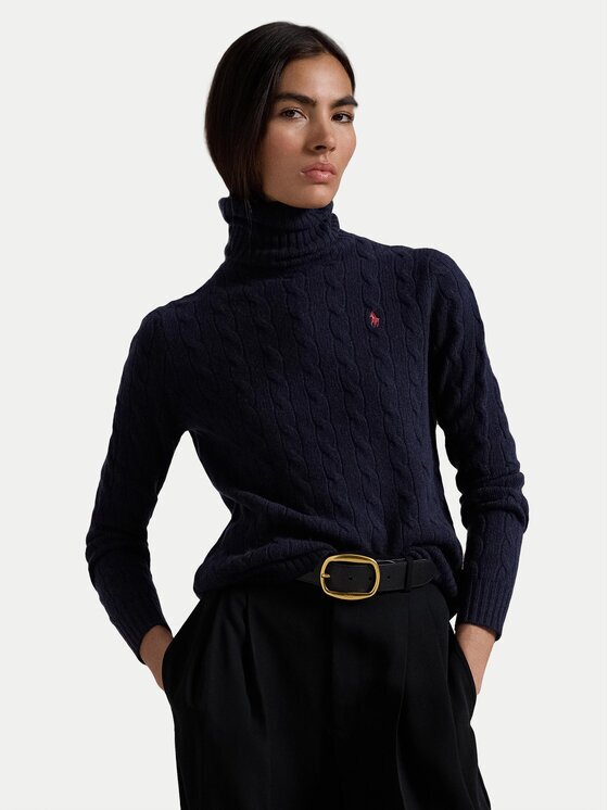 Polo Ralph Lauren Bluză cu gât 211888686007 Regular Fit