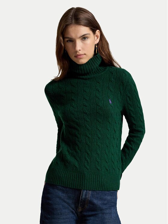 Polo Ralph Lauren Bluză cu gât 211888686500 Regular Fit