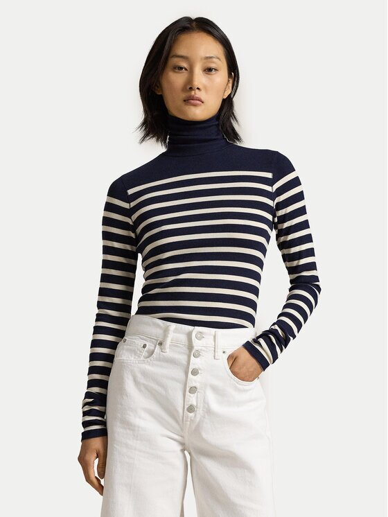 Polo Ralph Lauren Bluză cu gât 211947943001 Slim Fit