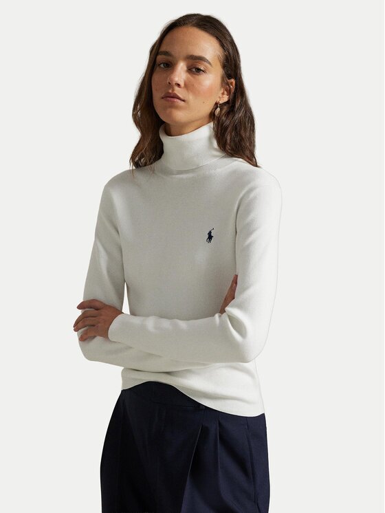 Polo Ralph Lauren Bluză cu gât 211959287003 Regular Fit