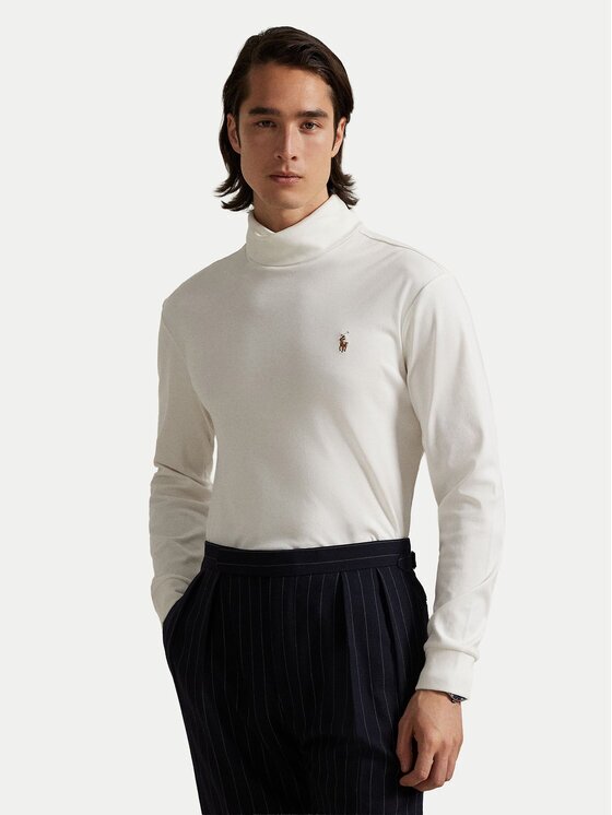 Polo Ralph Lauren Bluză cu gât 710760126002 Écru Regular Fit