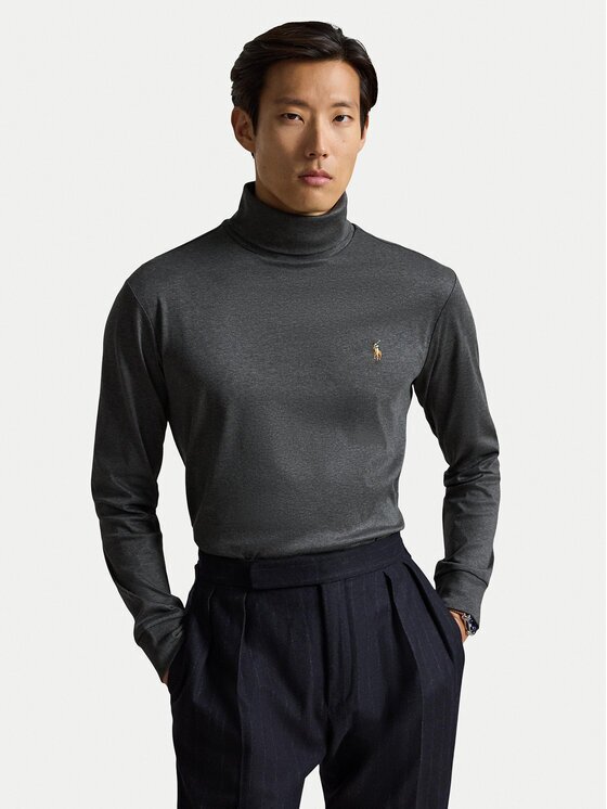 Polo Ralph Lauren Bluză cu gât 710760126500 Regular Fit