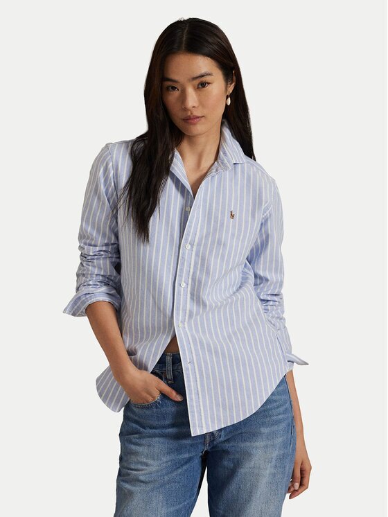 Polo Ralph Lauren Cămașă 211891377004 Albastru Regular Fit