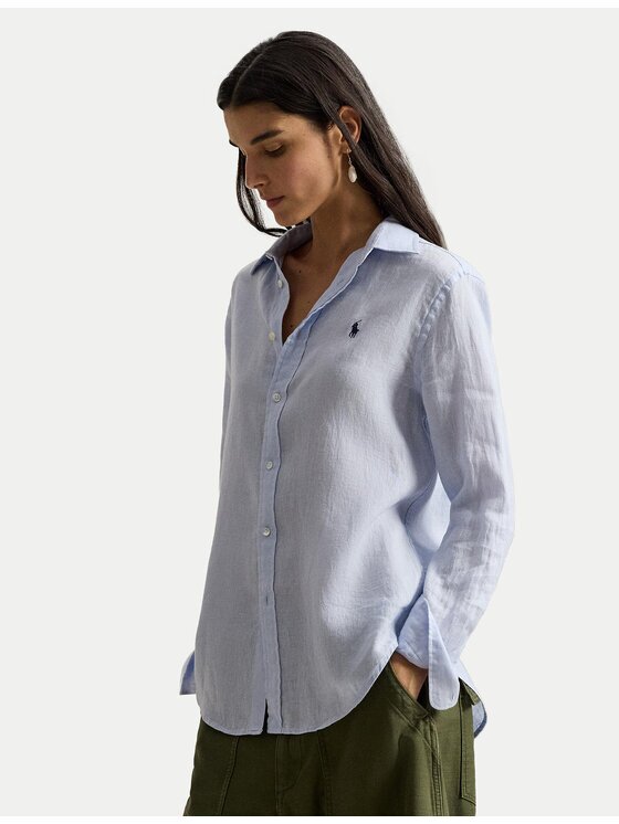 Polo Ralph Lauren Cămașă 211970730503 Albastru celest Classic Fit