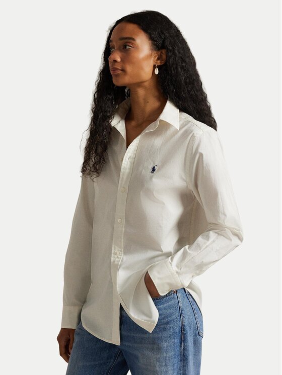Polo Ralph Lauren Cămașă 211A92177007 Écru Classic Fit