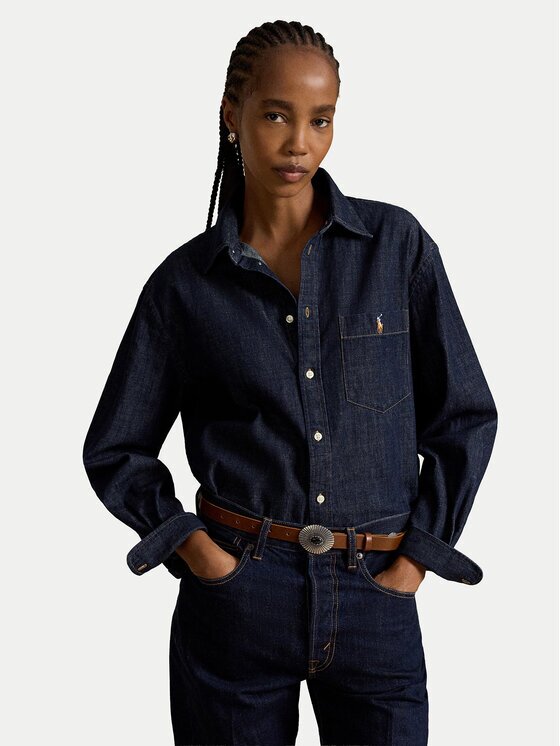 Polo Ralph Lauren cămașă de blugi 211B17136001 Regular Fit