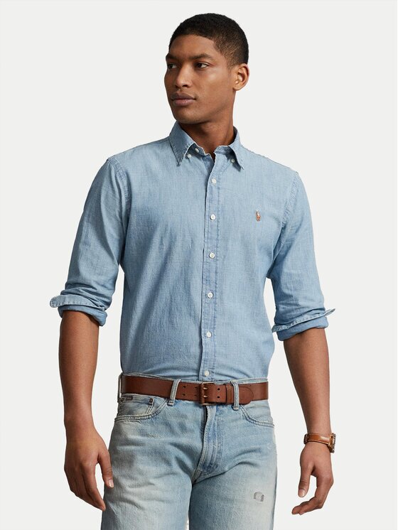 Polo Ralph Lauren cămașă de blugi 710792042001 Custom Fit