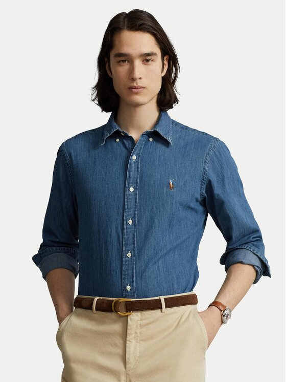 Polo Ralph Lauren cămașă de blugi 710792043001 Custom Fit