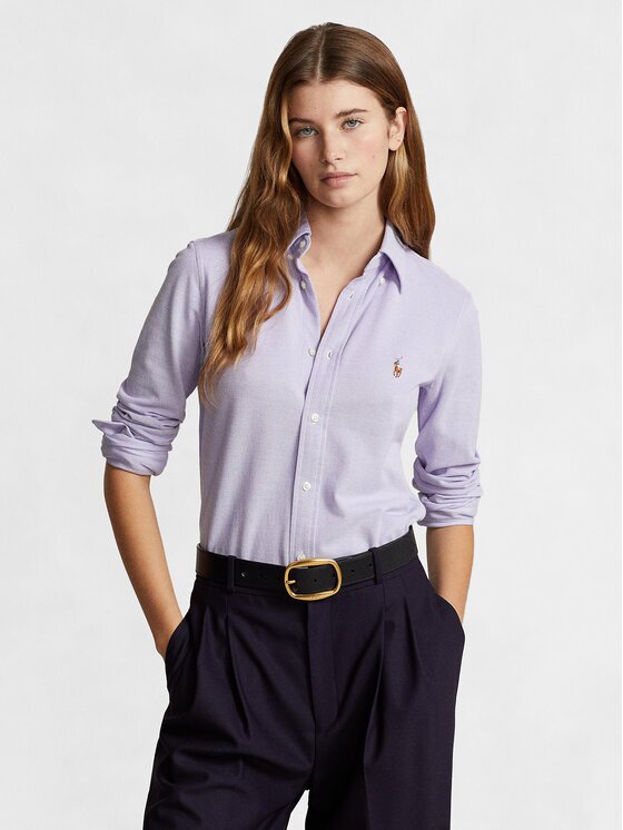 Polo Ralph Lauren Cămașă Ls Knt Ox St 211924258001 Slim Fit