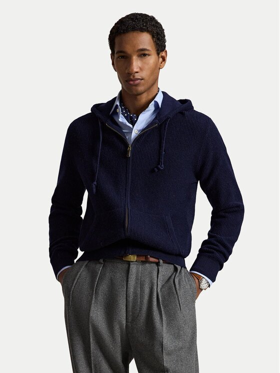 Polo Ralph Lauren Cardigan 710B26780001 Bleumarin Regular Fit