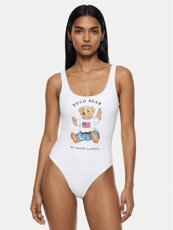 Polo Ralph Lauren Costum de baie 21698410 Alb