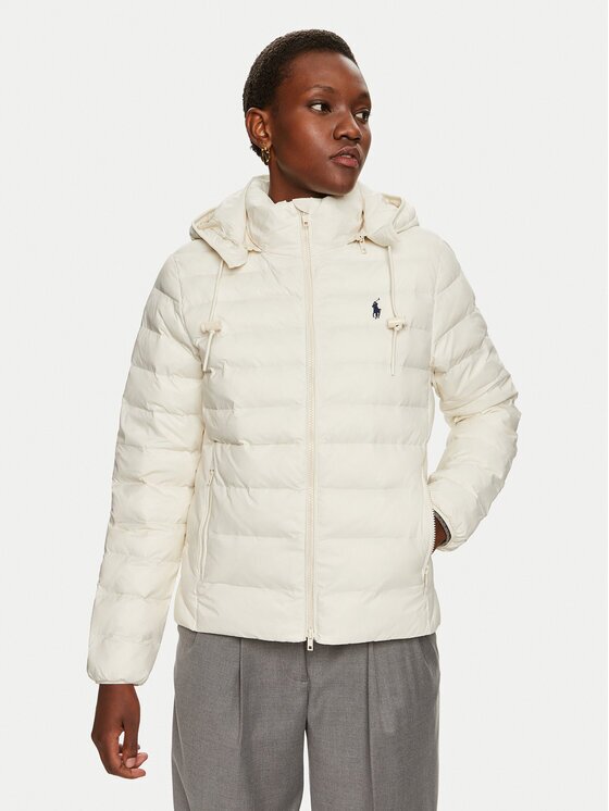 Polo Ralph Lauren Geacă de iarnă 211958932003 Écru Relaxed Fit
