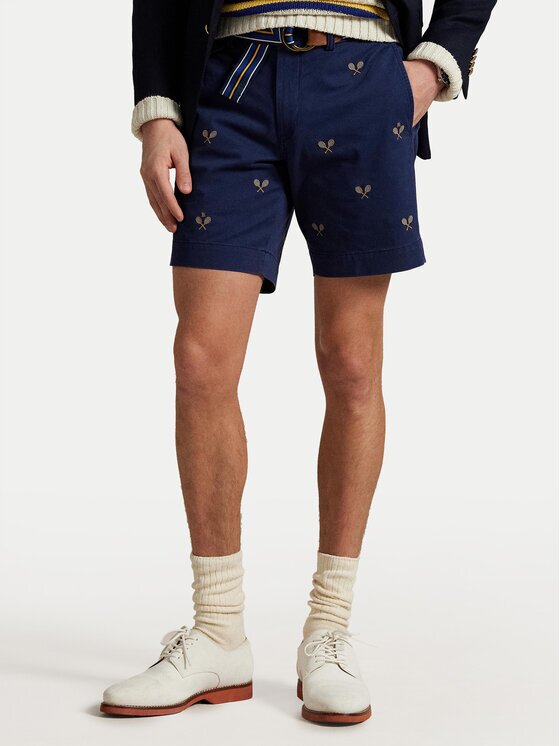 Polo Ralph Lauren Pantalon scurți din material 710963496001 Straight Fit
