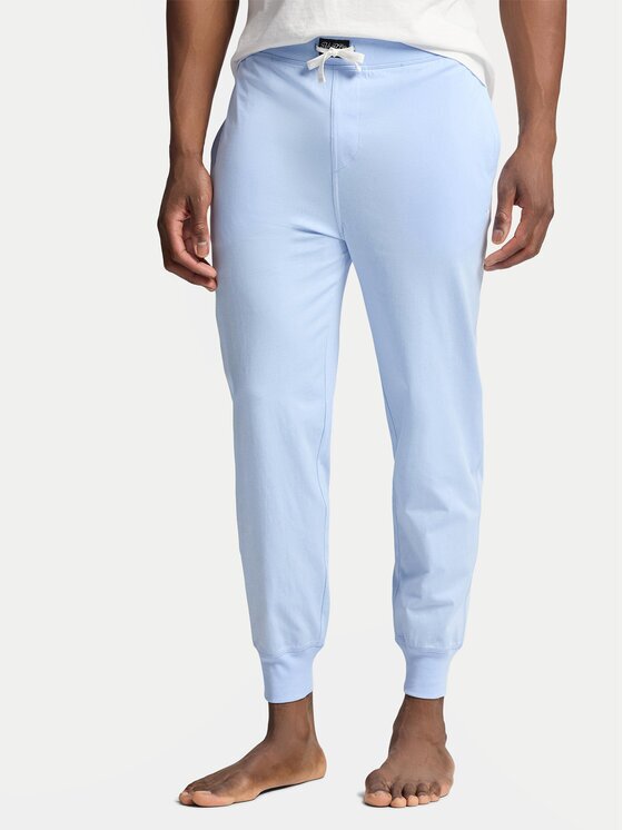 Polo Ralph Lauren Pantaloni pijama 714899511012 Albastru celest Regular Fit