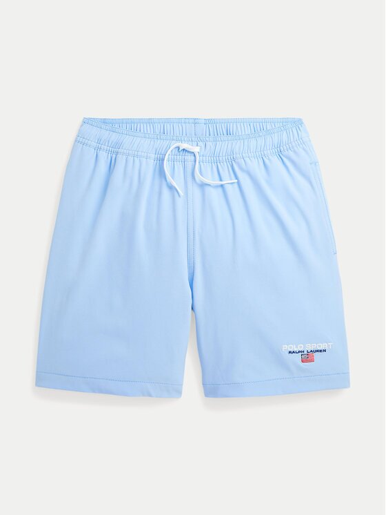 Polo Ralph Lauren Pantaloni scurți pentru înot 323970659001 Albastru celest Regular Fit