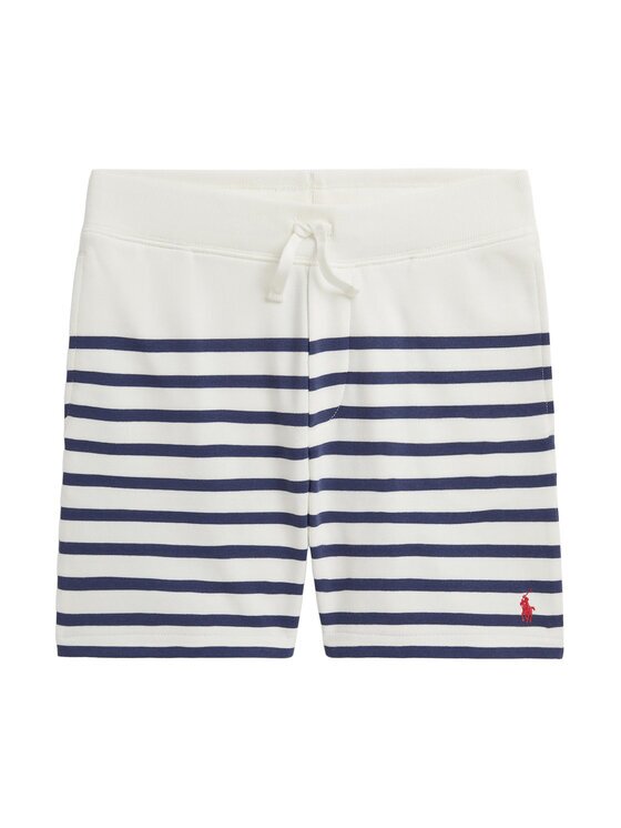 Polo Ralph Lauren Pantaloni scurți sport 323A12301001 Écru Regular Fit